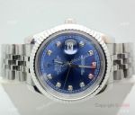 New Copy Rolex Datejust Jubilee Bracelet Stainless Steel Blue Dial 40mm